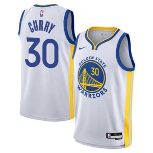 Stephen Curry Golden State Warriors Youth Swingman Jersey - Association Edition - White