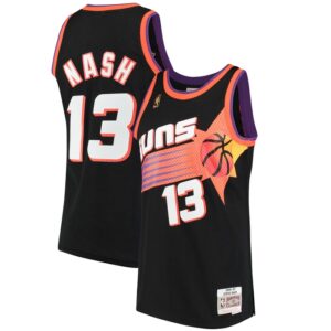 Steve Nash Phoenix Suns 1996/97 Hardwood Classics Swingman Jersey - Black