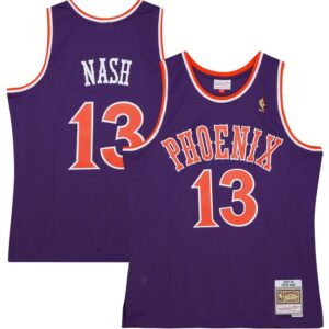 Steve Nash Phoenix Suns 2001/02 Hardwood Classics Swingman Jersey - Purple