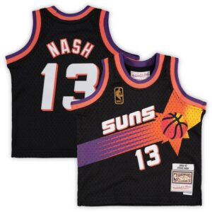 Steve Nash Phoenix Suns Infant 1996/97 Hardwood Classics Retired Player Jersey - Black