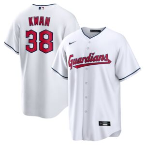 Steven Kwan Cleveland Guardians Home Replica Jersey - White