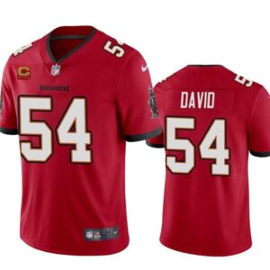 Tampa Bay Buccaneers #54 Lavonte David Red 2024 With 4-Star C Patch Vapor Limited Football Stitched Jersey