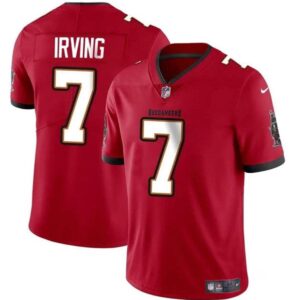 Tampa Bay Buccaneers #7 Bucky Irving Red Vapor Limited Football Stitched Jersey