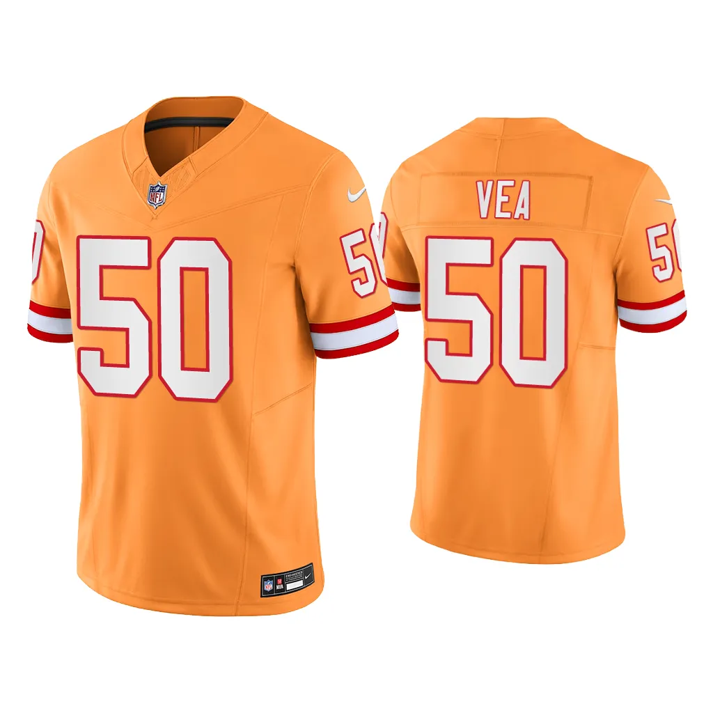 Tampa Bay Buccaneers Vita Vea Vapor F.U.S.E. Limited Orange Jersey