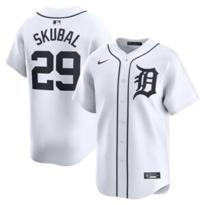 Tarik Skubal Detroit Tigers Home Limited Player Jersey - White