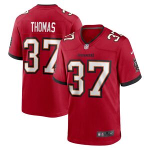 Tavierre Thomas Tampa Bay Buccaneers Game Jersey - Red