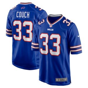 Te'Cory Couch Buffalo Bills Game Jersey - Royal