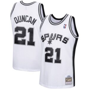 Tim Duncan San Antonio Spurs 1998/99 Hardwood Classics Swingman Jersey - White