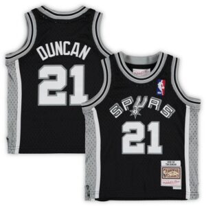 Tim Duncan San Antonio Spurs Infant 1998/99 Retired Player Jersey - Black