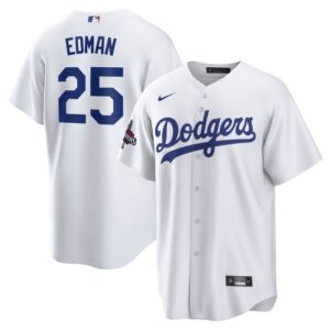 Tommy Edman Los Angeles Dodgers 2024 World Series Champions Home Replica Player Jersey - White