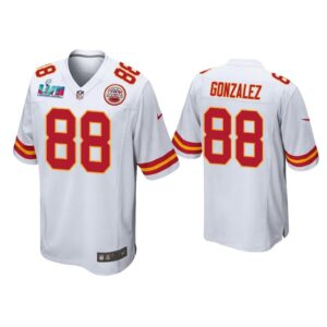 Tony Gonzalez Kansas City Chiefs Super Bowl LVII White Game Jersey