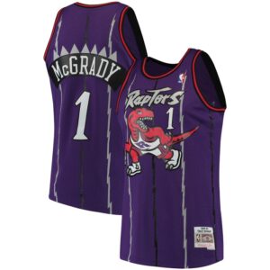 Tracy McGrady Toronto Raptors Hardwood Classics Swingman Jersey - Purple