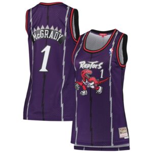 Tracy McGrady Toronto Raptors Women's 1998/99 Hardwood Classics Swingman Jersey - Purple