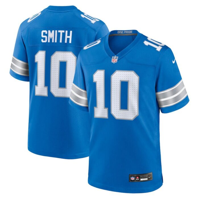 Tre'Quan Smith Detroit Lions Game Jersey - Blue