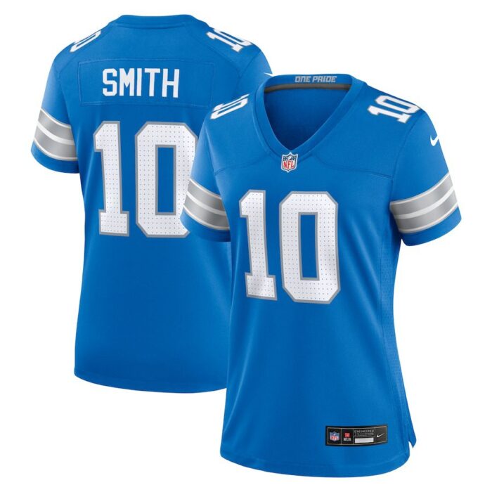 Tre'Quan Smith Detroit Lions Women's Game Jersey - Blue