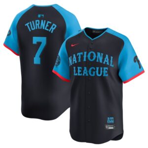 Trea Turner National League 2024 MLB All-Star Game Limited Player Jersey - Navy