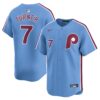 Trea Turner Philadelphia Phillies Alternate Limited Player Jersey - Light Blue