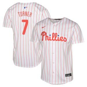 Trea Turner Philadelphia Phillies Youth Limited Player Jersey - White