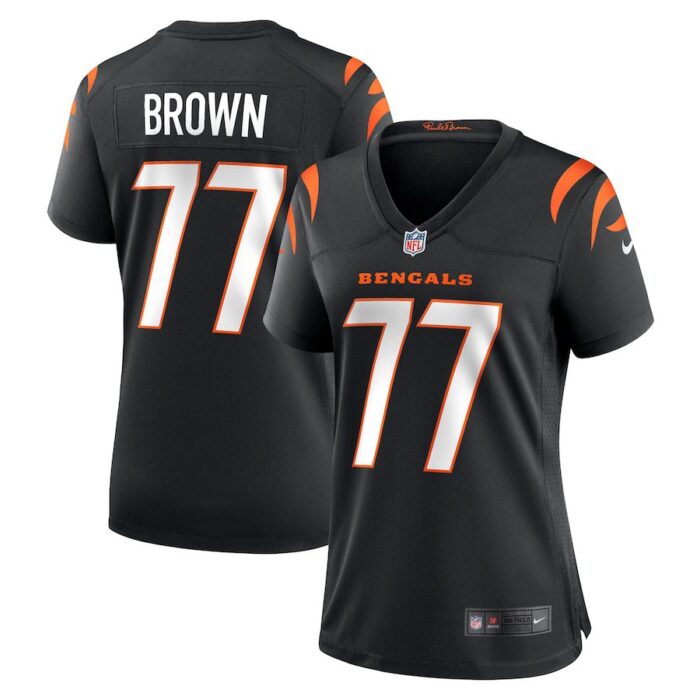 Trent Brown Cincinnati Bengals Women's Game Jersey - Black