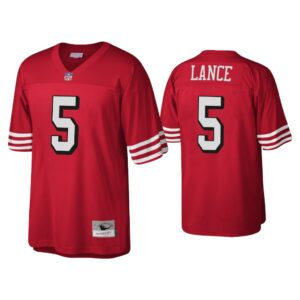 Trey Lance San Francisco 49Ers Scarlet 1994 Throwback Legacy Replica Jersey