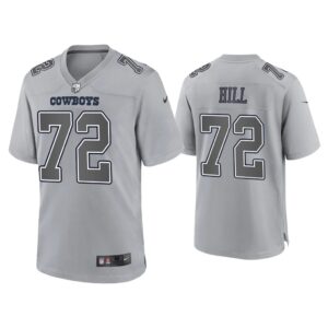 Trysten Hill Dallas Cowboys Gray Atmosphere Fashion Game Jersey