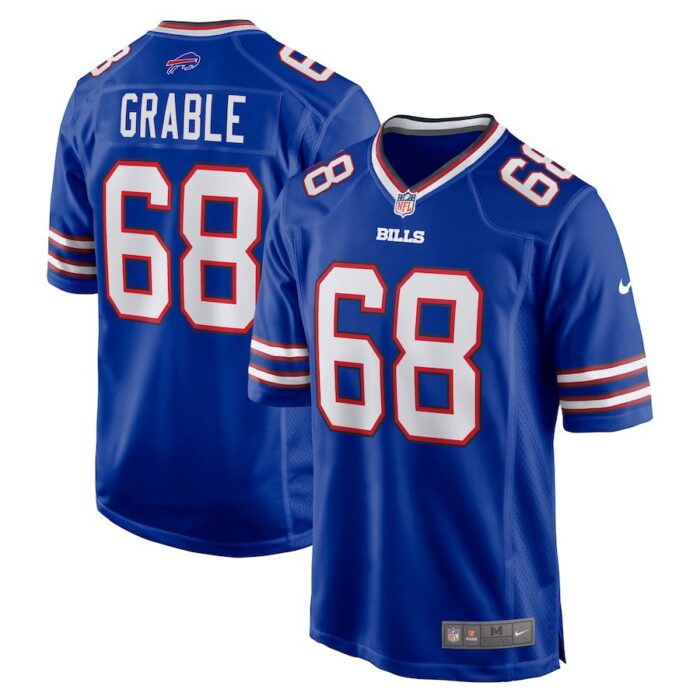 Tylan Grable Buffalo Bills Game Jersey - Royal