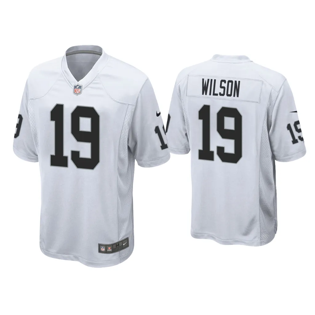 Tyree Wilson Las Vegas Raiders White 2023 NFL Draft Game Jersey