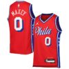 Tyrese Maxey Philadelphia 76ers Youth Swingman Jersey - Statement Edition - Red