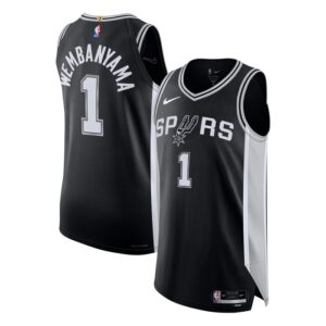 Victor Wembanyama San Antonio Spurs Jersey - Icon Edition - Black