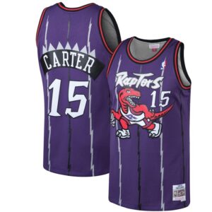 Vince Carter Toronto Raptors 1998/99 Hardwood Classics Swingman Jersey - Purple