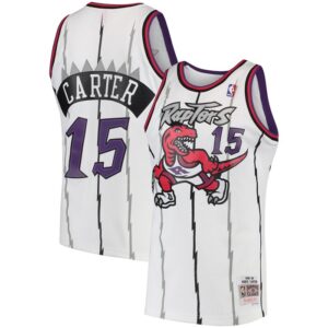 Vince Carter Toronto Raptors 1998/99 Hardwood Classics Swingman Jersey - White