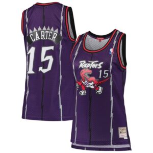 Vince Carter Toronto Raptors Women's 1998/99 Hardwood Classics Swingman Jersey - Purple