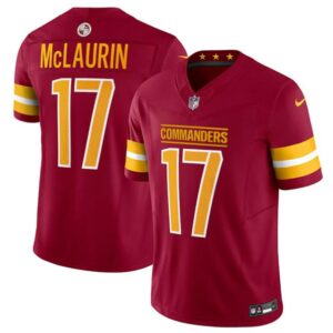 Washington Commanders #17 Terry McLaurin Burgundy 2024 F.U.S.E. Vapor Limited Football Stitched Jersey