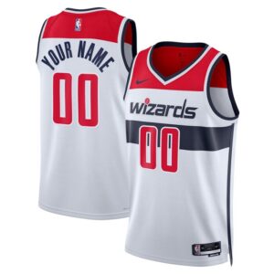 Washington Wizards Unisex Swingman Custom Jersey White - Association Edition