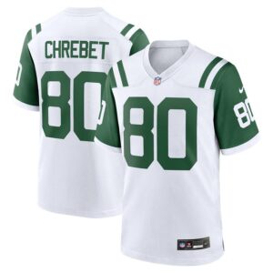 Wayne Chrebet New York Jets Classic Alternate Retired Player Game Jersey - White