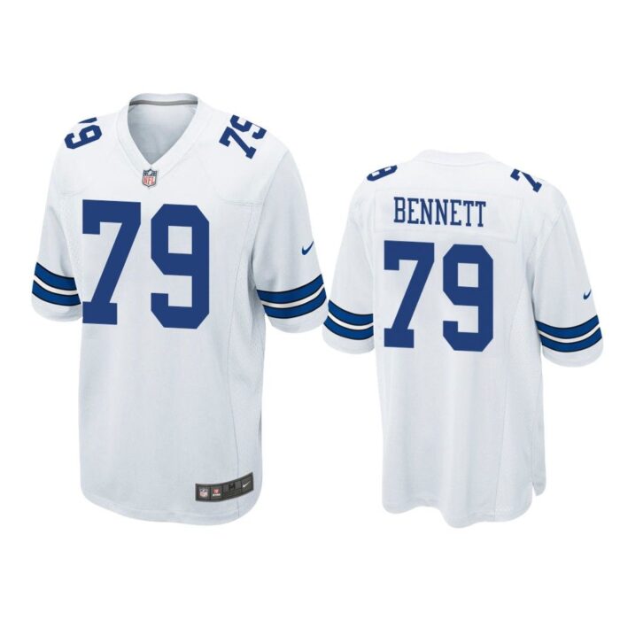 White Michael Bennett Dallas Cowboys Men Game Jersey