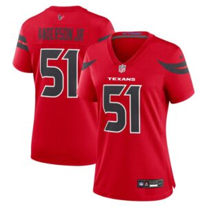 Will Anderson Jr. Houston Texans Women's Alternate Game Jersey - Red