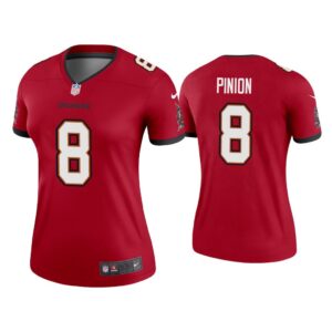 Women 2020 Bradley Pinion Tampa Bay Buccaneers Red Legend Jersey