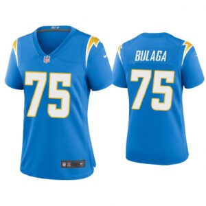 Women 2020 Bryan Bulaga Los Angeles Chargers Powder Blue Game Jersey