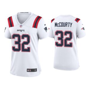 Women 2020 Devin McCourty New England Patriots White Game Jersey