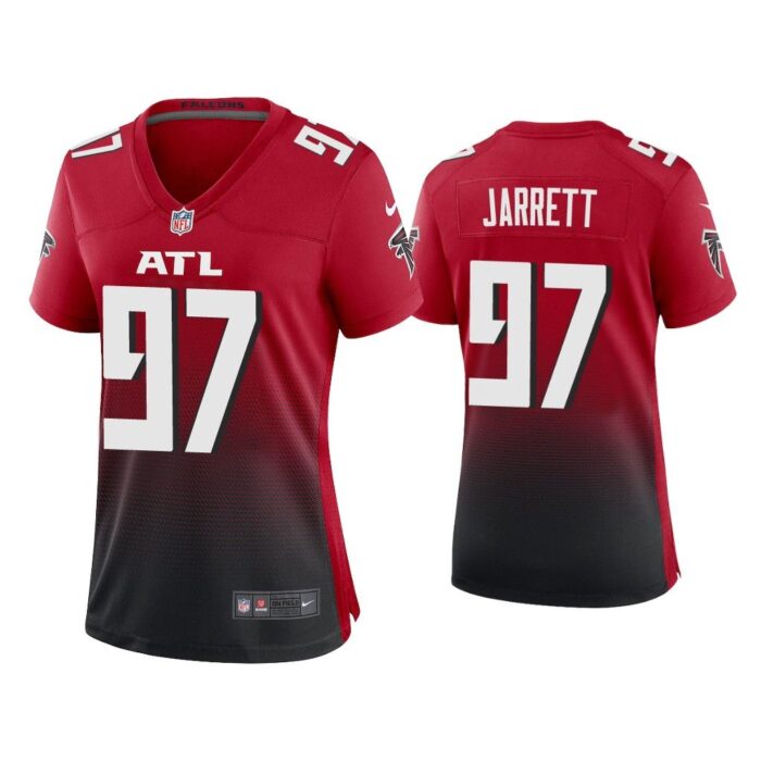 Women 2020 Grady Jarrett Atlanta Falcons Red 2nd Alternate Game Jersey