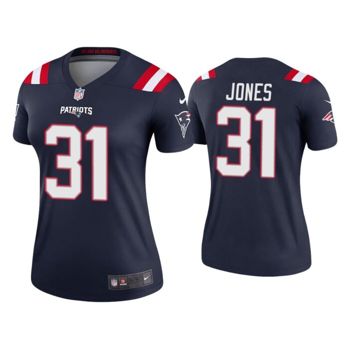 Women 2020 Jonathan Jones New England Patriots White Legend Jersey