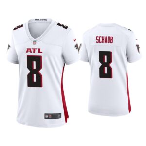 Women 2020 Matt Schaub Atlanta Falcons White Game Jersey