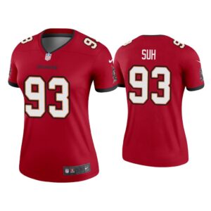 Women 2020 Ndamukong Suh Tampa Bay Buccaneers Red Legend Jersey