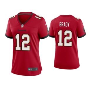 Women 2020 Tom Brady Tampa Bay Buccaneers Red Game Jersey