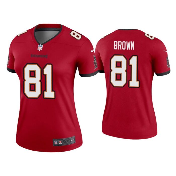 Women Antonio Brown Tampa Bay Buccaneers Red Legend Jersey