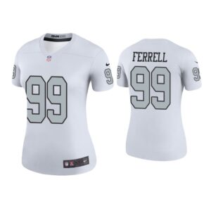 Women Color Rush Legend Clelin Ferrell Las Vegas Raiders White Jersey