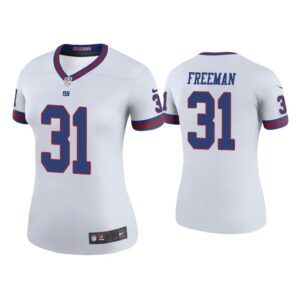 Women Color Rush Legend Devonta Freeman New York Giants White Jersey