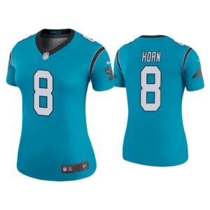 Women Color Rush Legend Jaycee Horn Carolina Panthers Blue Jersey