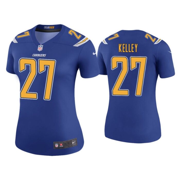 Women Color Rush Legend Joshua Kelley Los Angeles Chargers Royal Jersey